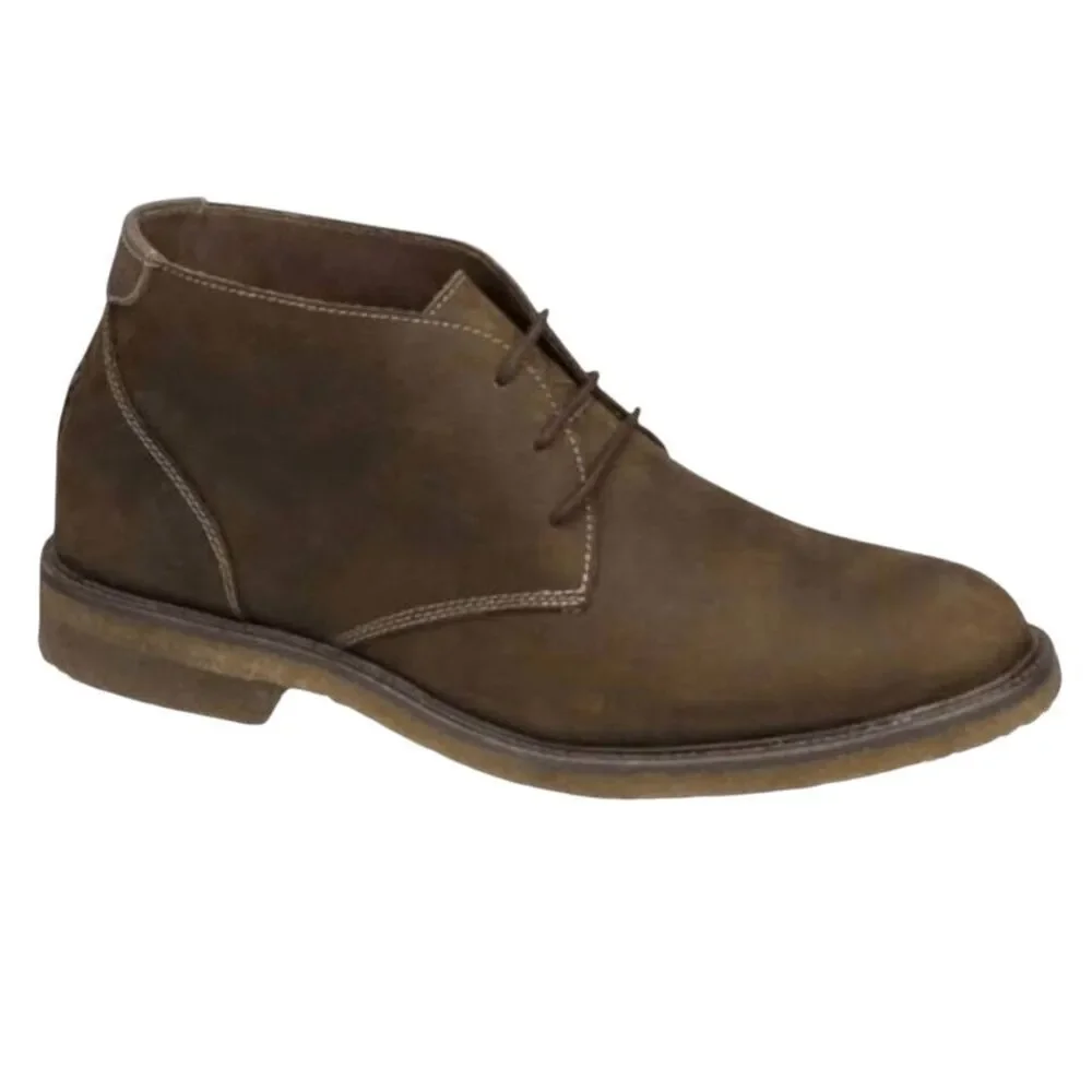 JOHNSTON & MURPHY Copeland Brown Leather Chukka Boot Size 13M